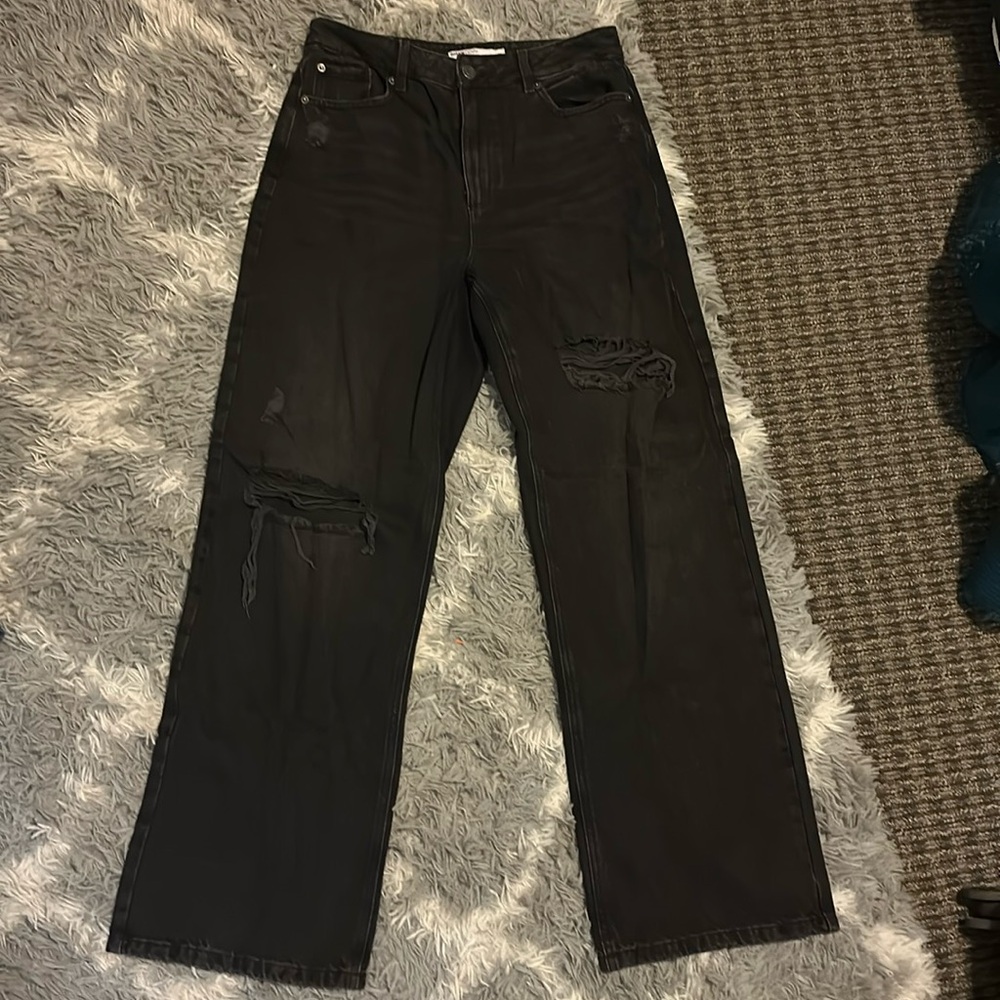 black jeans